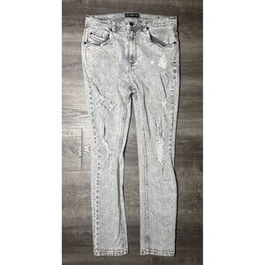 Empyre Gray Skinny Jeans Women’s Size 32 Verge Distressed